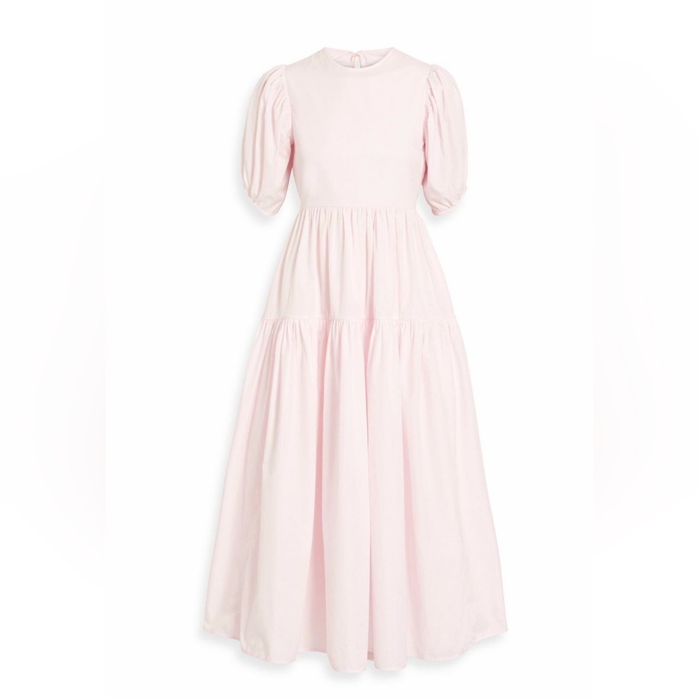 NWT Cecilie Bahnsen Karoline gown in light pink UK 10 (size 6)